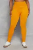 Plus Size Seamless Cable Knit High Waist Leggings sold by Rainbow