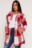 Plaid Long Shacket sold by Rainbow