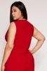 Plus Size Three Button Vest sold by Rainbow