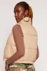 Nylon Zip Front Puffer Vest sold by Rainbow