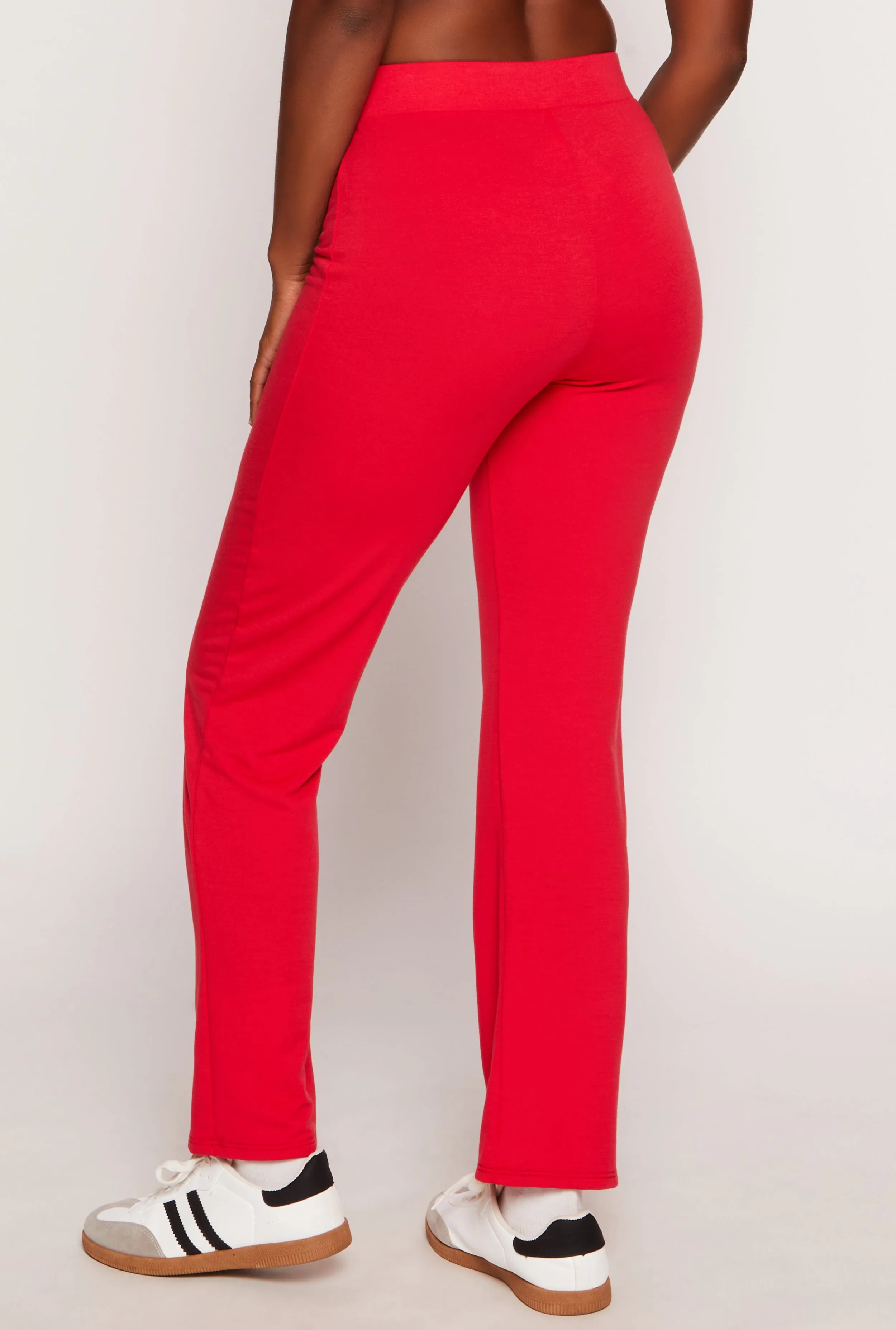 French Terry High Waist Flare Pants sold by Rainbow product image thumbnail 2