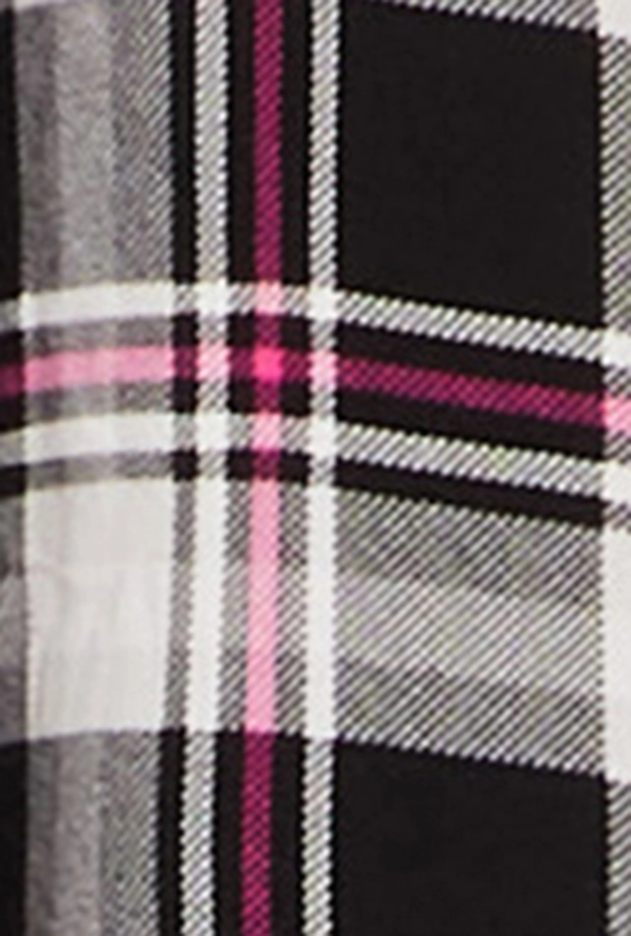 Plus Size Plaid Button Front Long Sleeve Shirt sold by Rainbow product image thumbnail 4