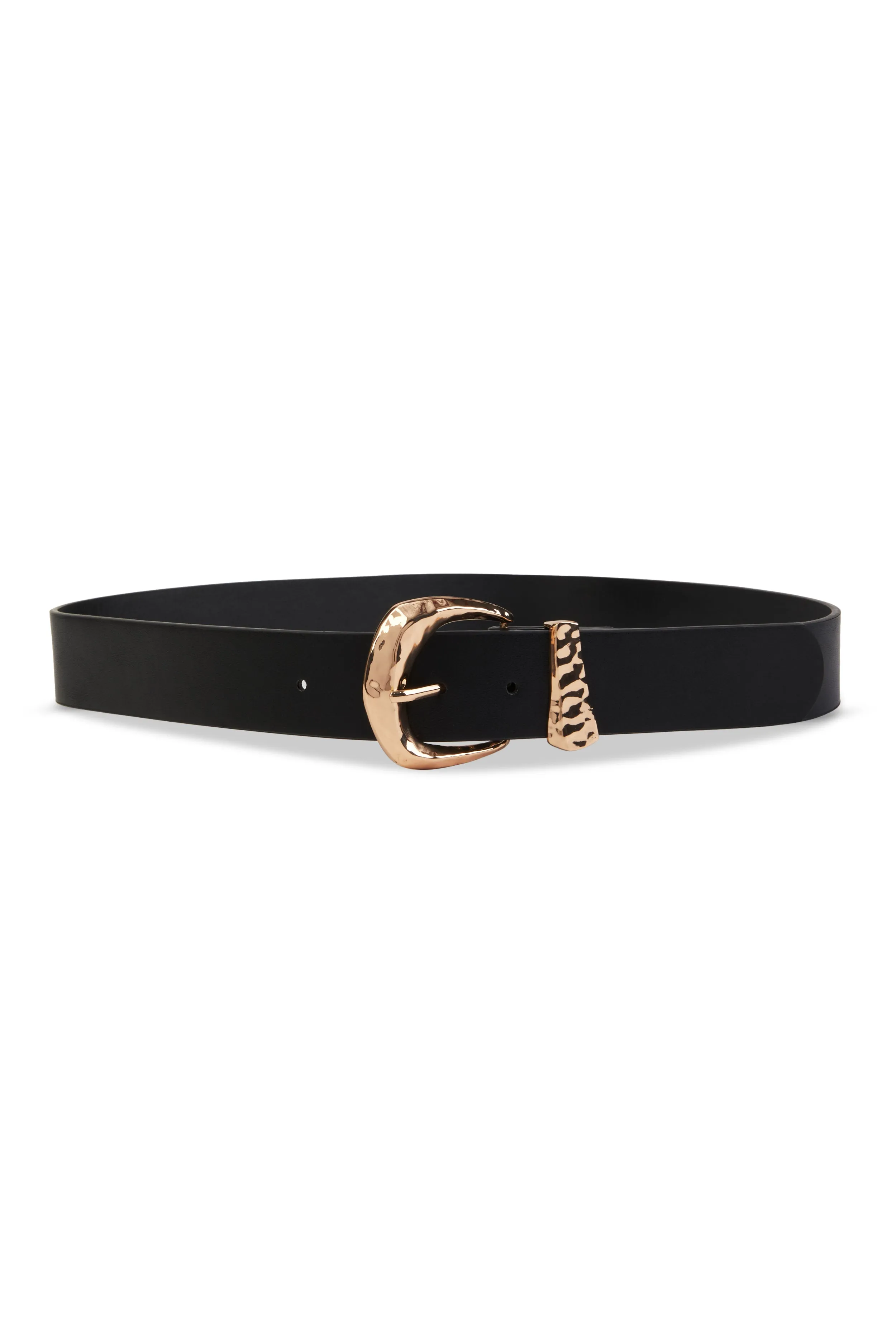 Metallic Buckle Faux Leather Belt sold by Rainbow product image thumbnail 2