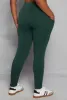 Plus Size High Waist Cell Phone Pocket Leggings sold by Rainbow