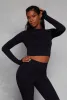 Seamless Long Sleeve Active Crop Top sold by Rainbow
