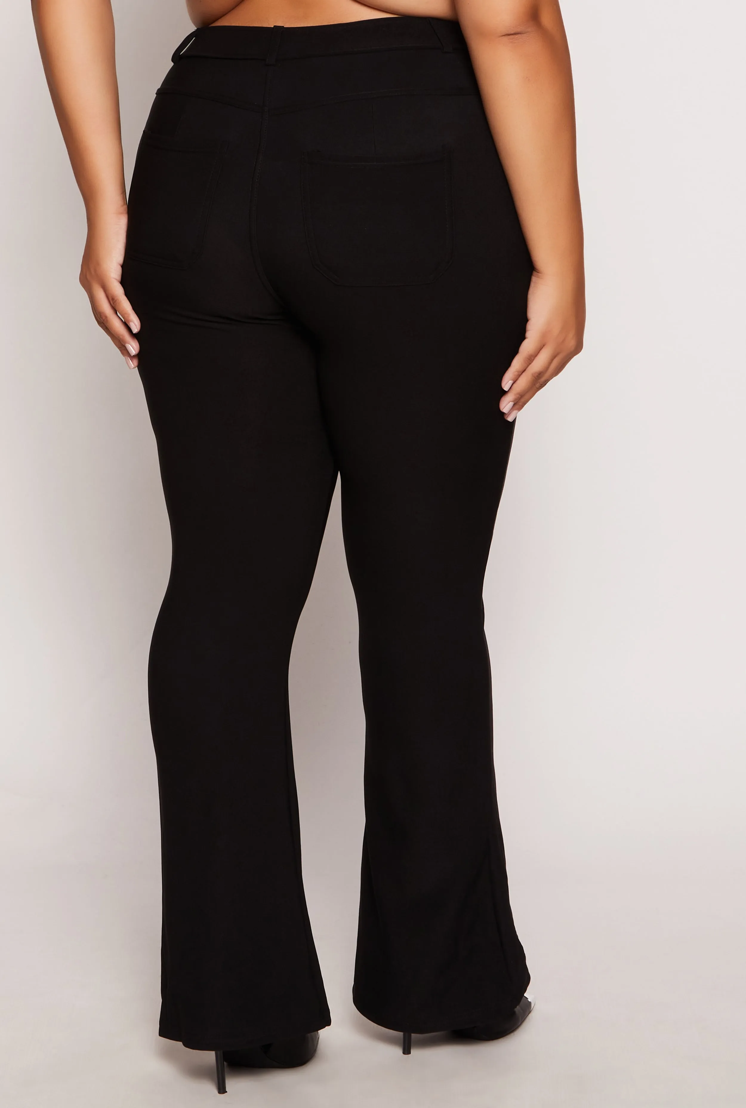 Plus Size Snatched Boot Cut Pants sold by Rainbow product image thumbnail 3