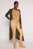 Distressed Knit Open Front Duster sold by Rainbow
