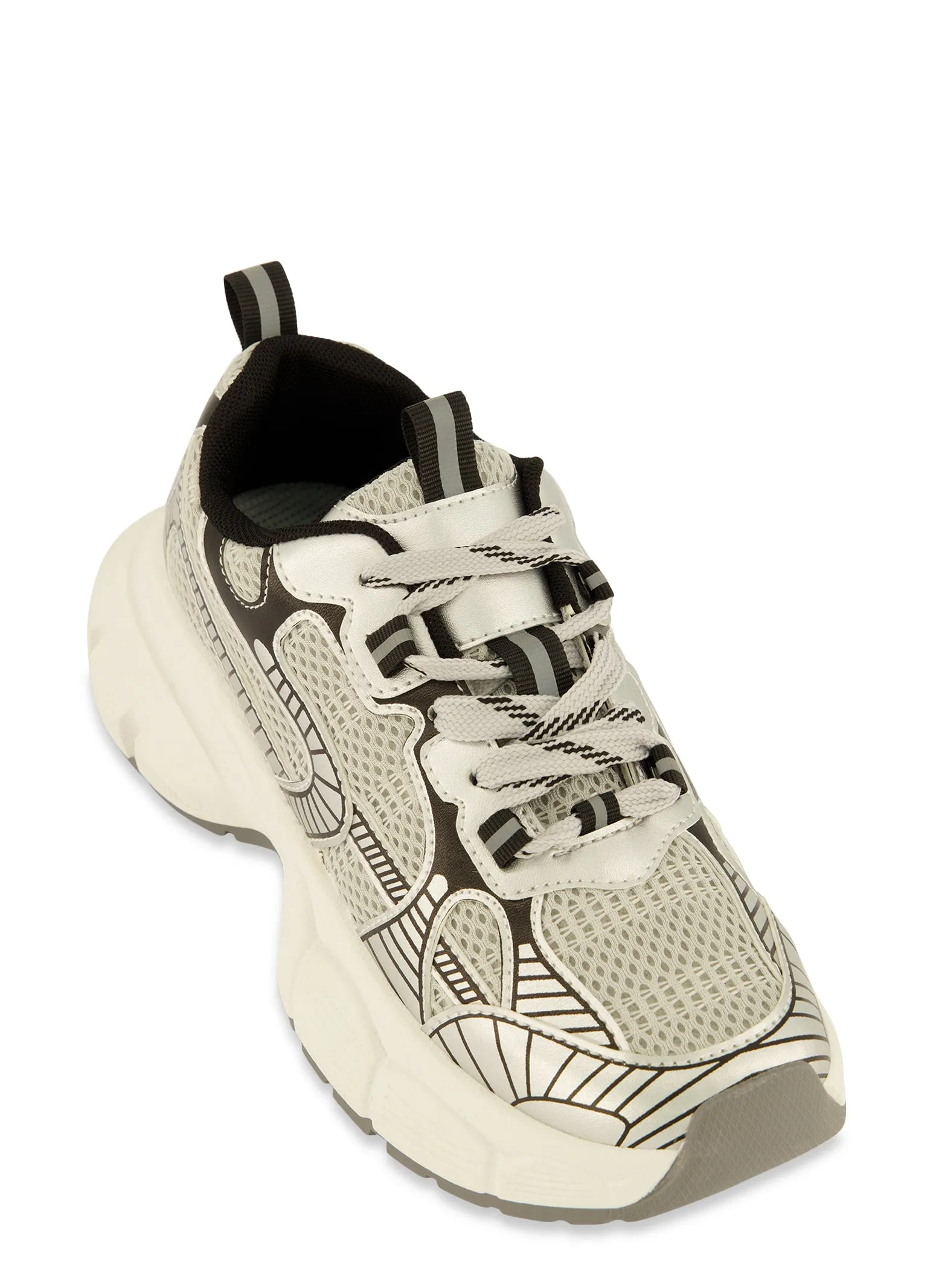 Textured Knit Chunky Sneakers sold by Rainbow