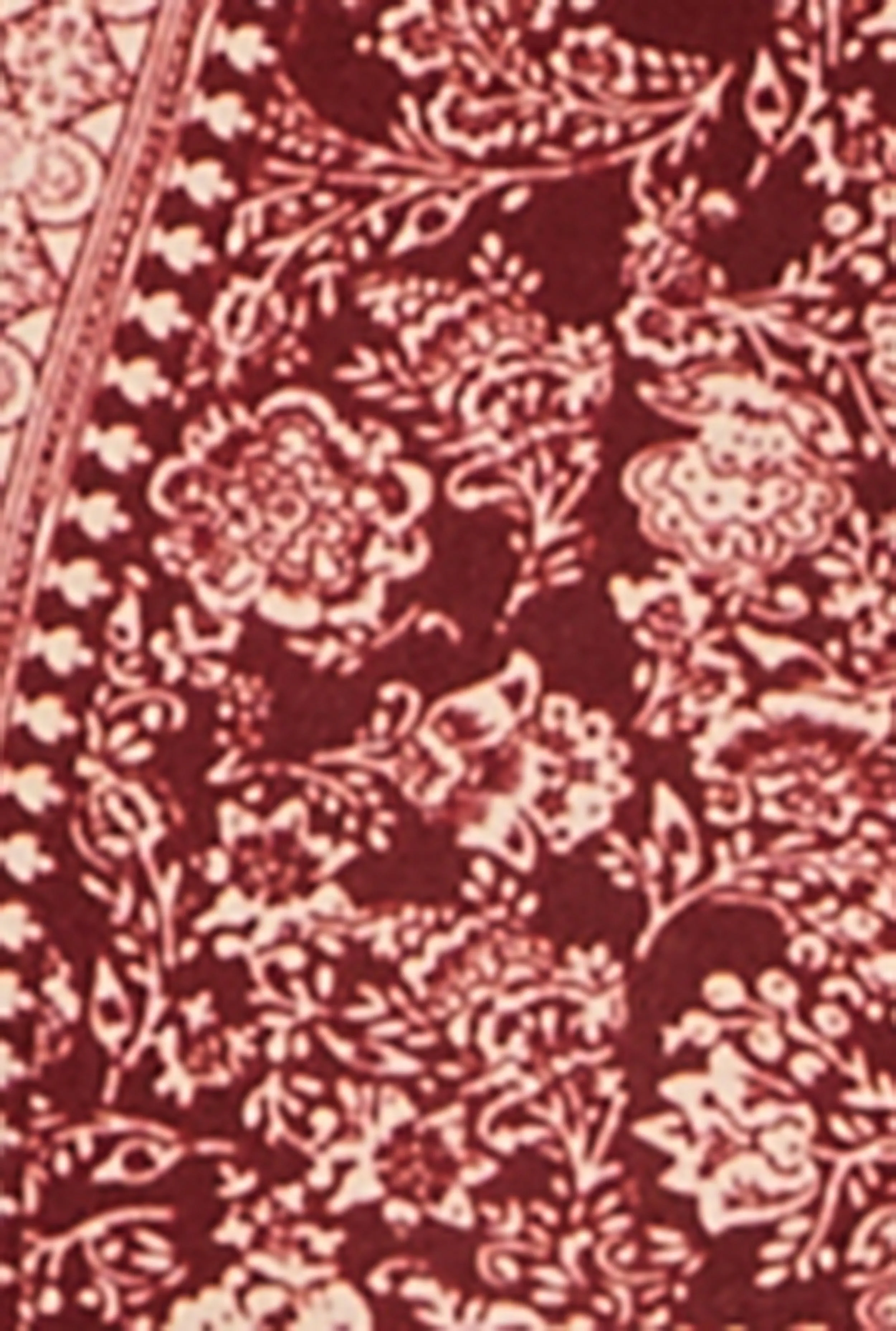 Paisley Border Print High Waisted Flare Pants sold by Rainbow product image thumbnail 4