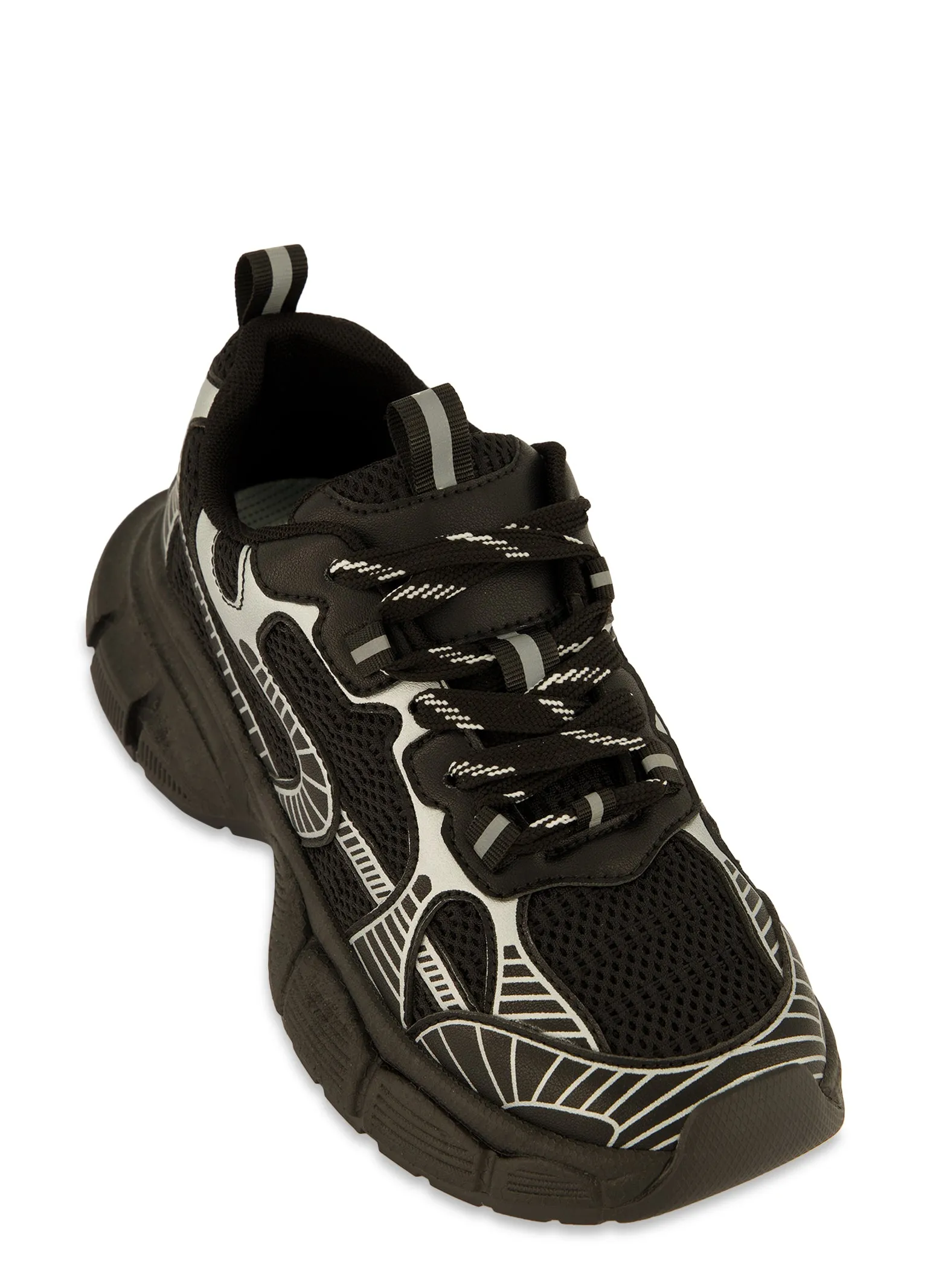 Textured Knit Chunky Sneakers sold by Rainbow