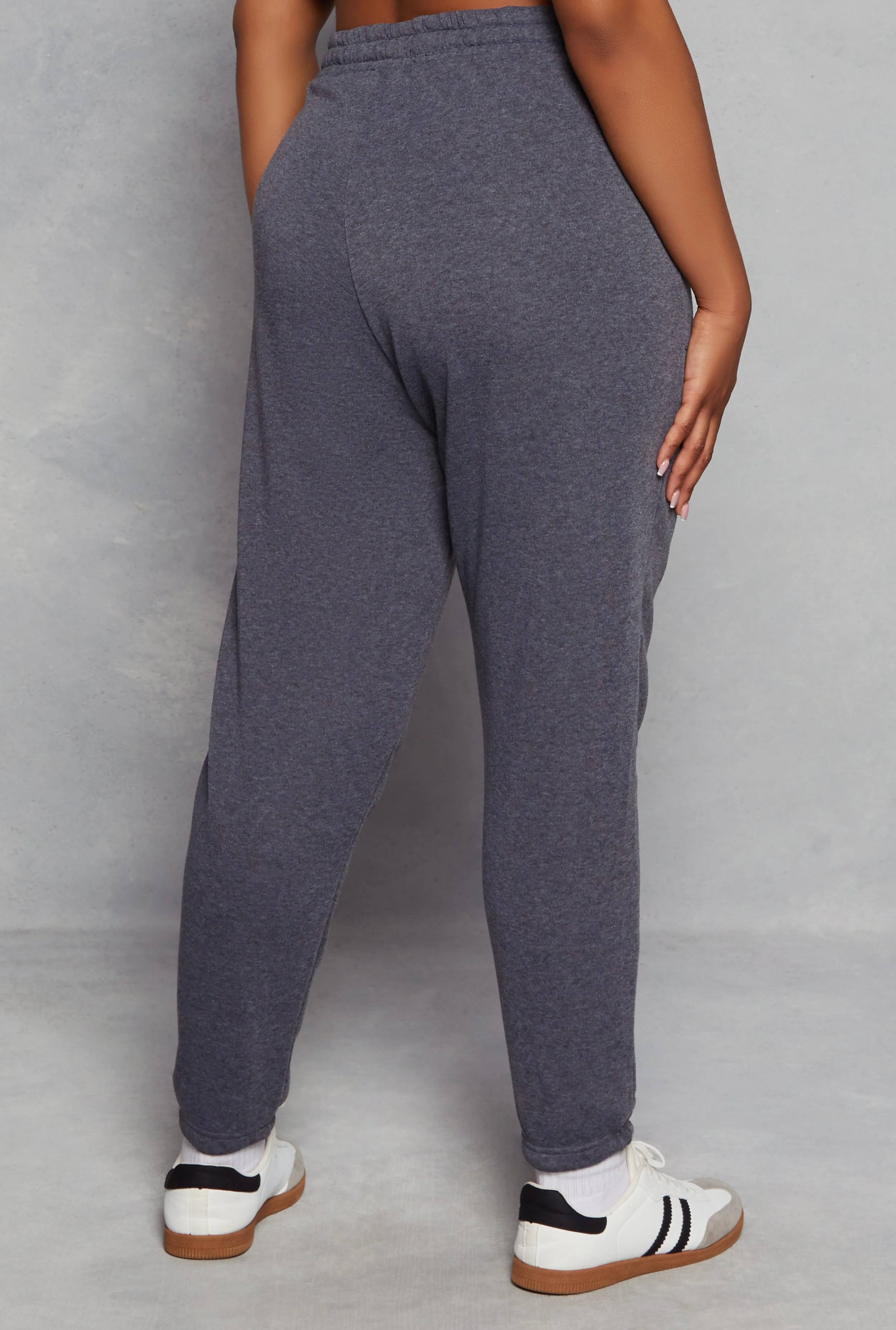 Plus Size Drawstring Pocket Sweatpants sold by Rainbow product image thumbnail 3