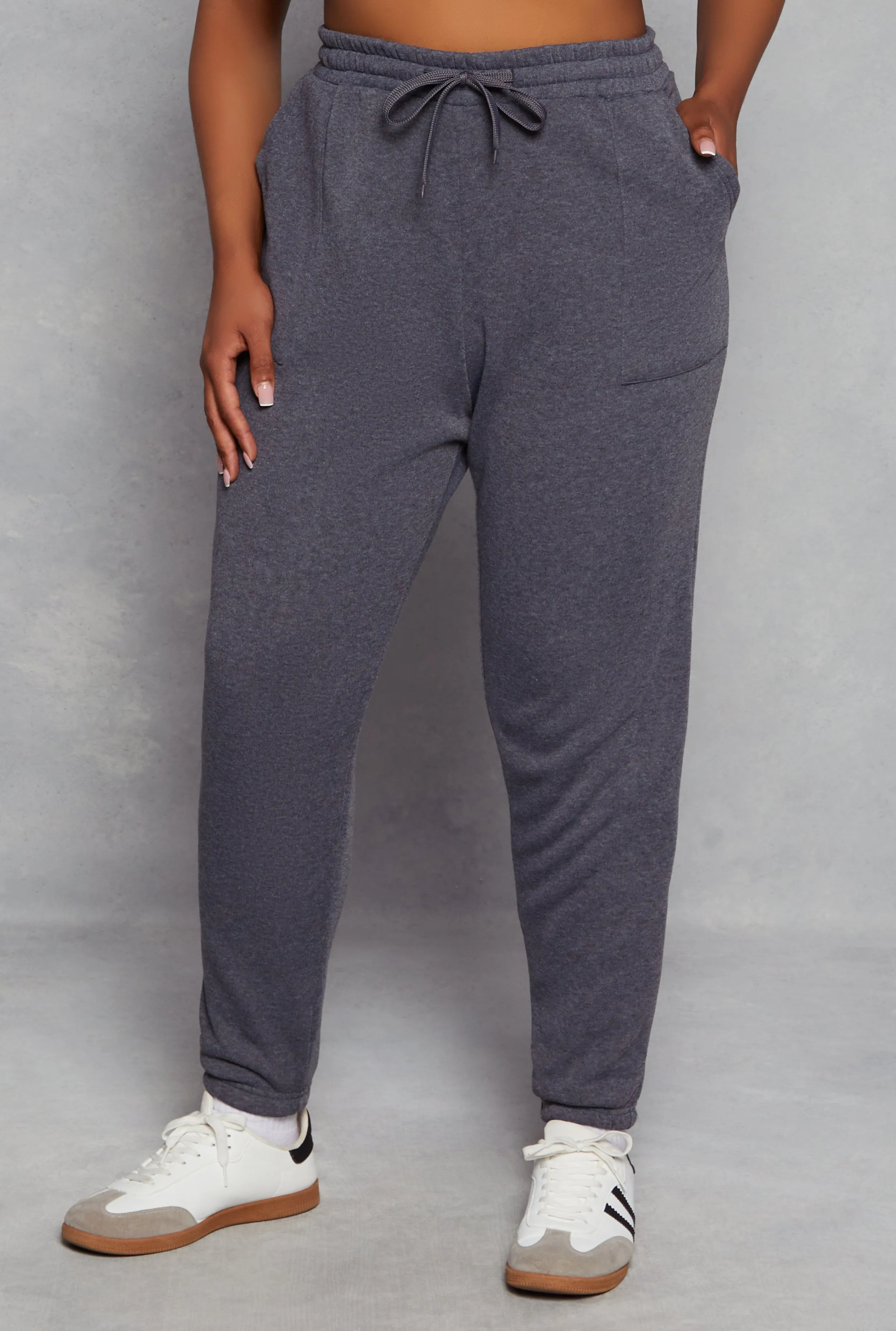 Plus Size Drawstring Pocket Sweatpants sold by Rainbow product image thumbnail 2