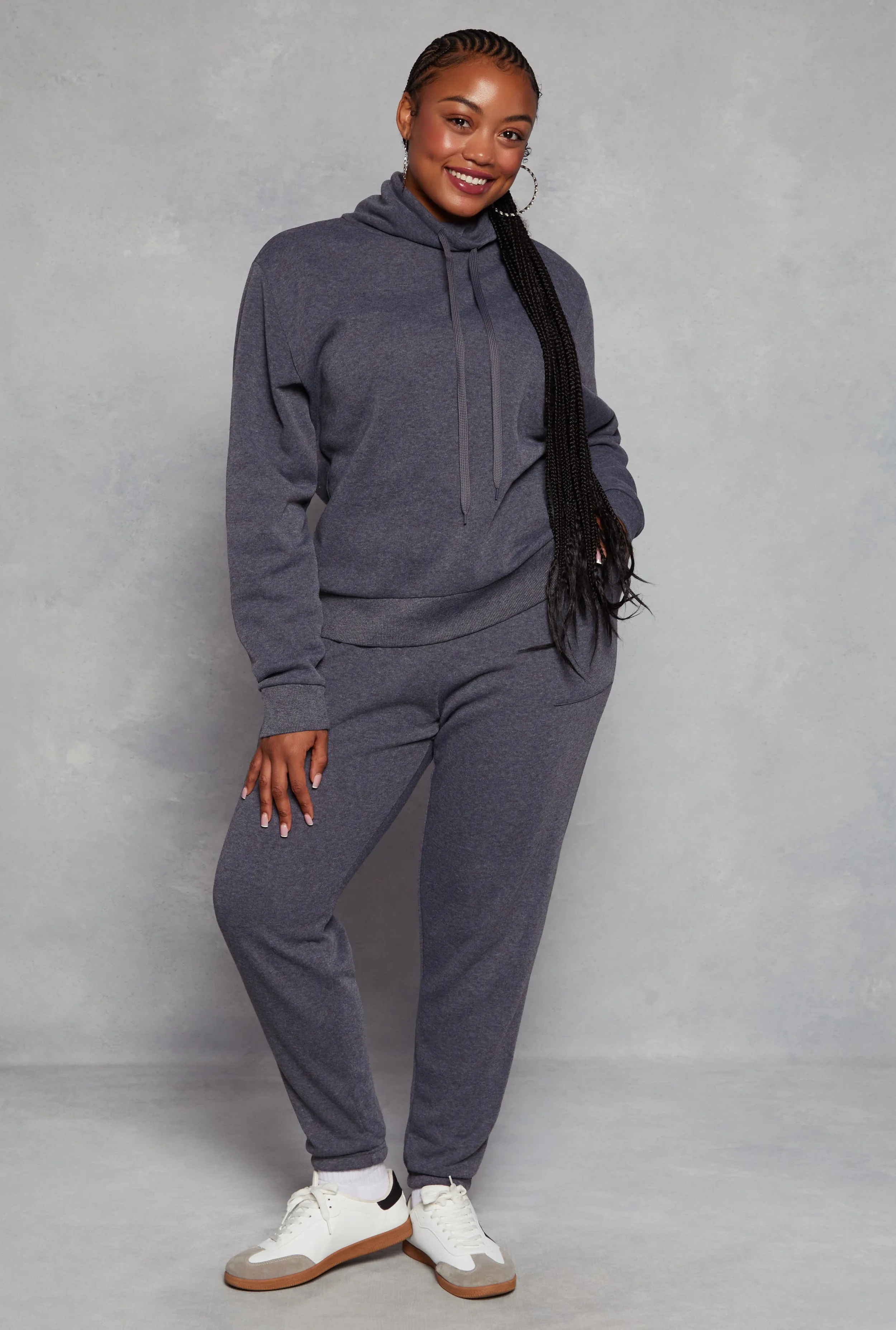 Plus Size Drawstring Pocket Sweatpants sold by Rainbow