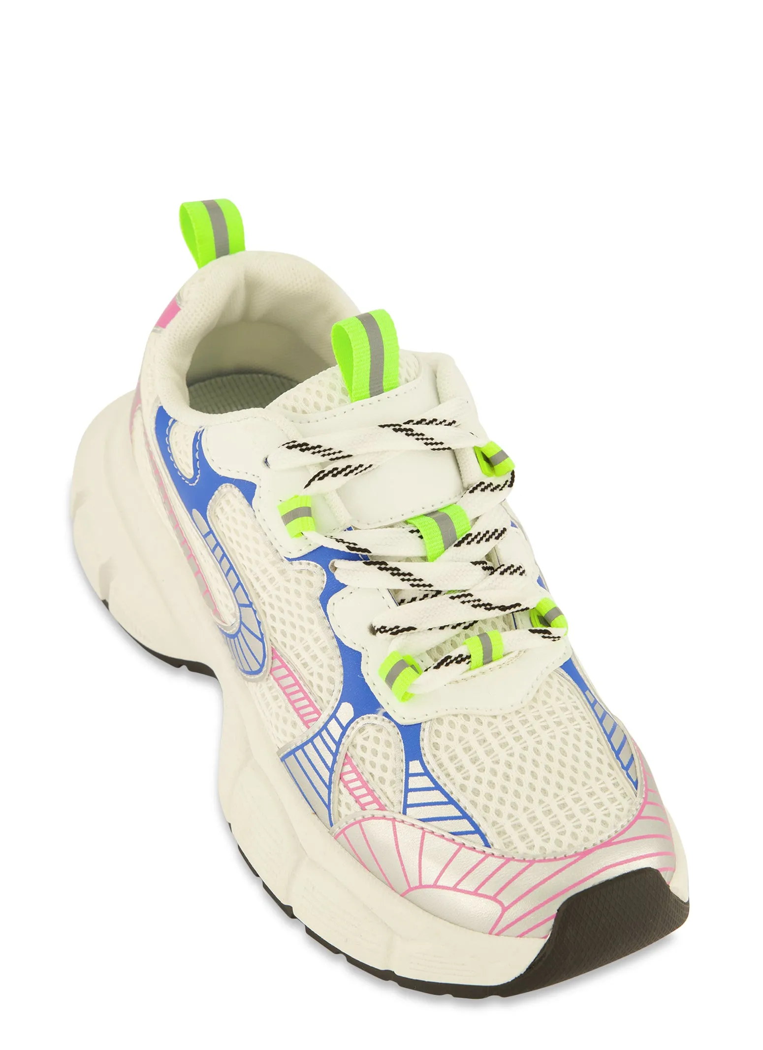 Textured Knit Chunky Sneakers sold by Rainbow