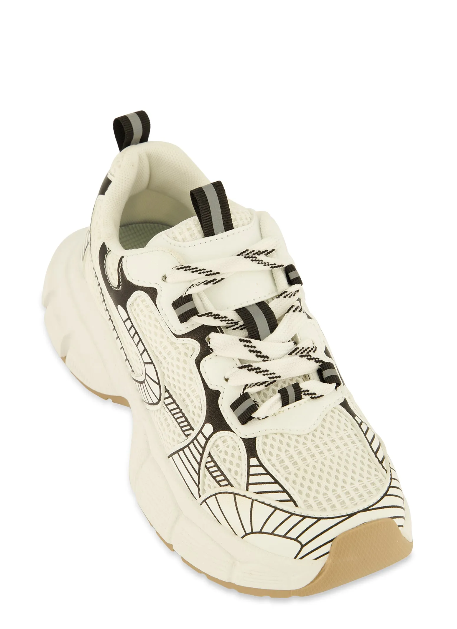 Textured Knit Chunky Sneakers sold by Rainbow