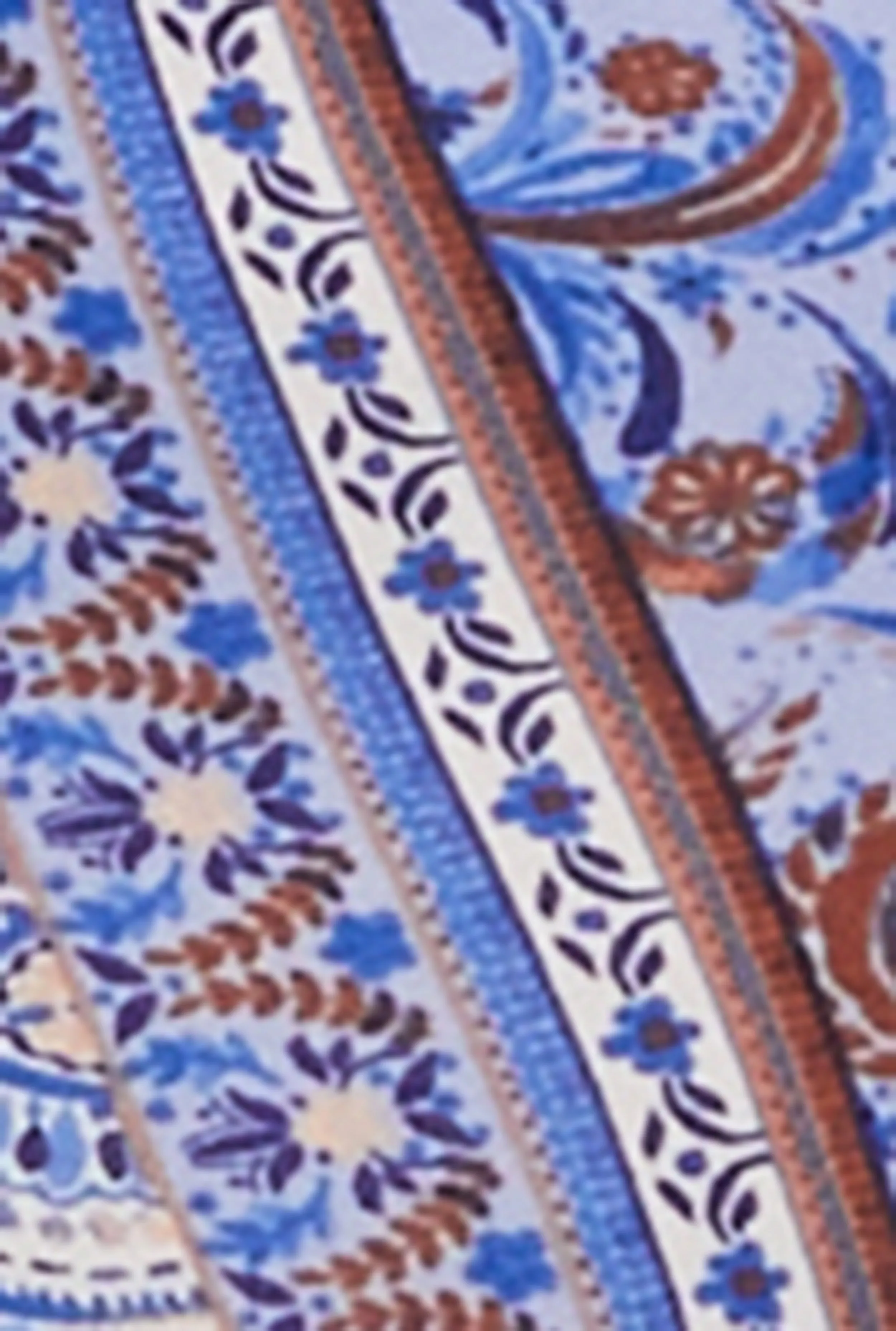 Paisley Border Print High Waisted Flare Pants sold by Rainbow product image thumbnail 4