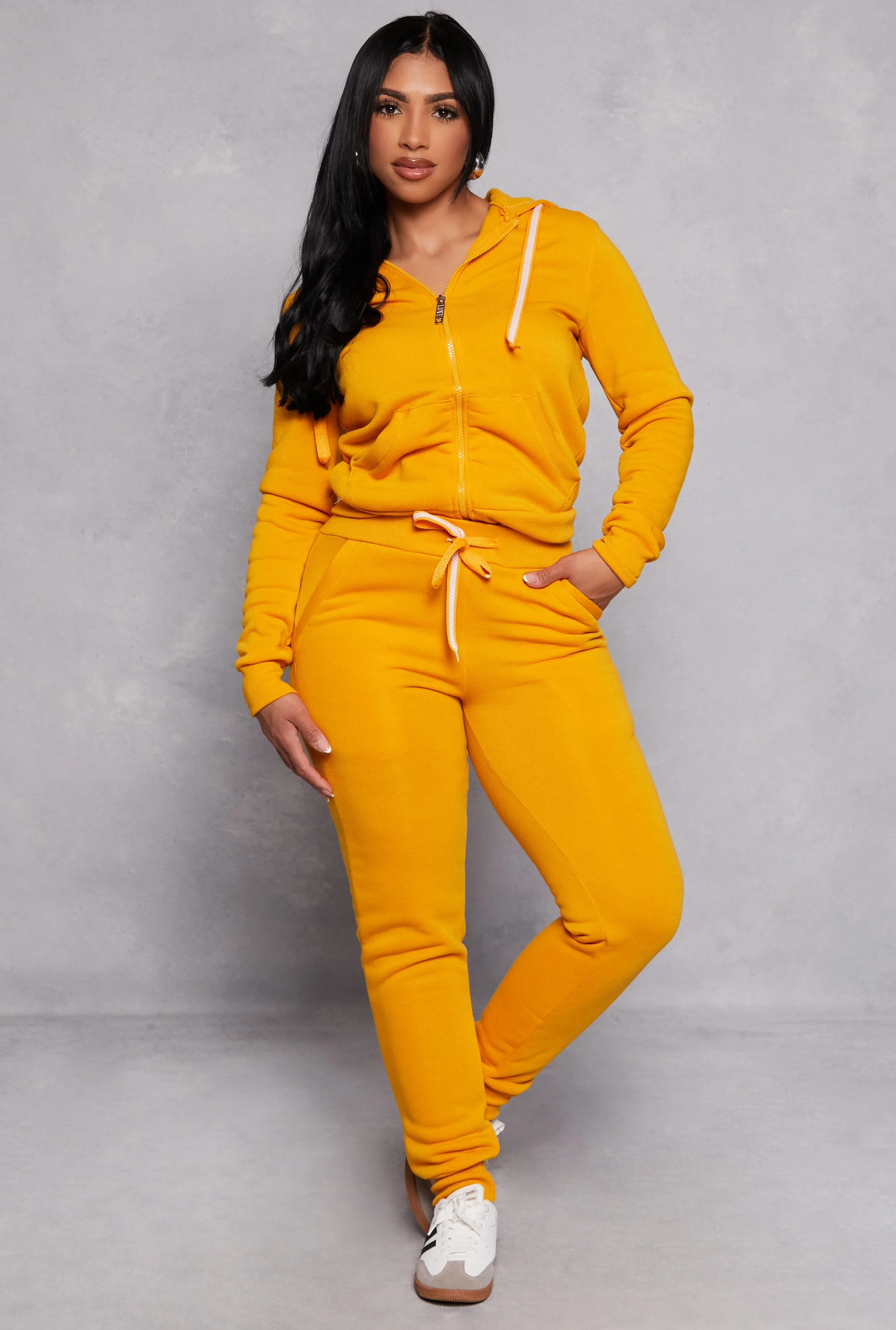 Fleece Full Zip Hoodie sold by Rainbow product image thumbnail 2