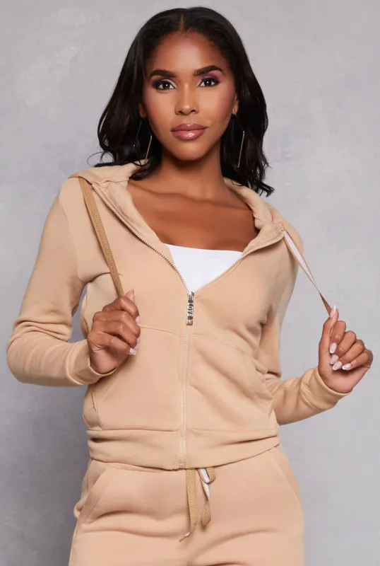 Fleece Full Zip Hoodie sold by Rainbow