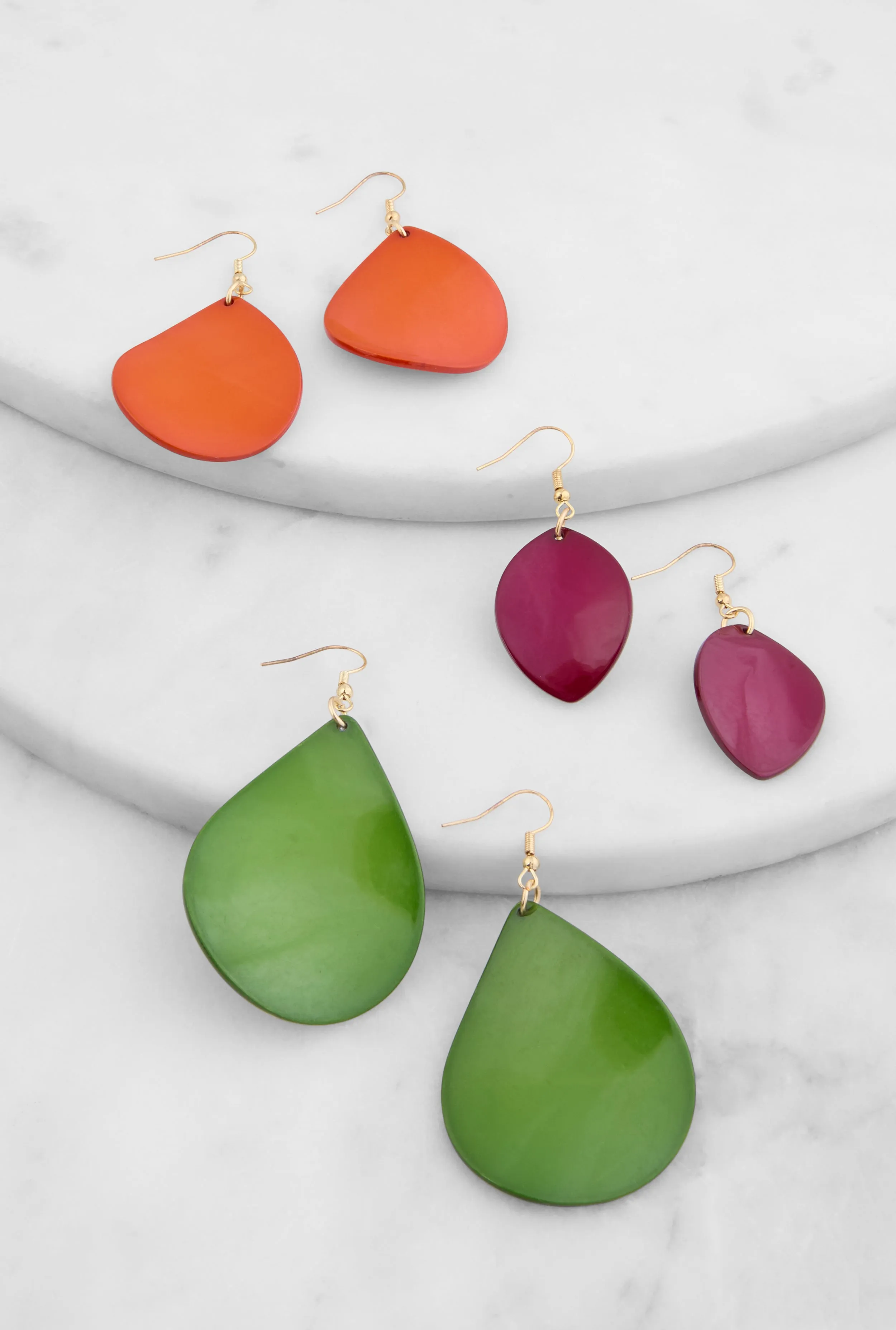 Assorted Drop Earrings Trio sold by Rainbow