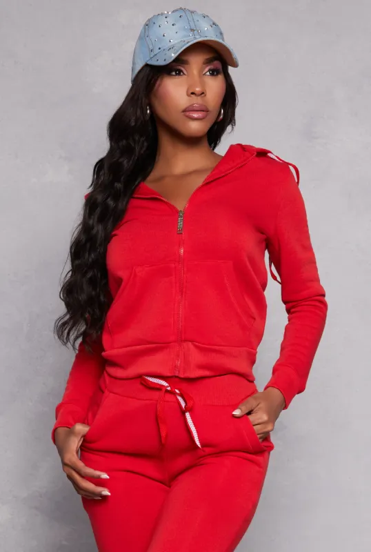 Fleece Full Zip Hoodie sold by Rainbow