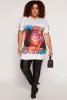 Plus Size Limited Edition Face Graphic Tee sold by Rainbow