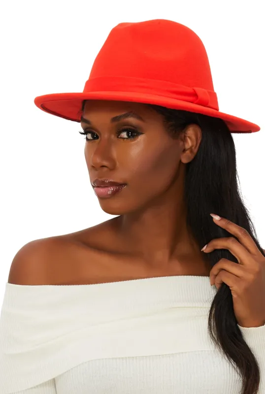 Solid Felt Fedora sold by Rainbow