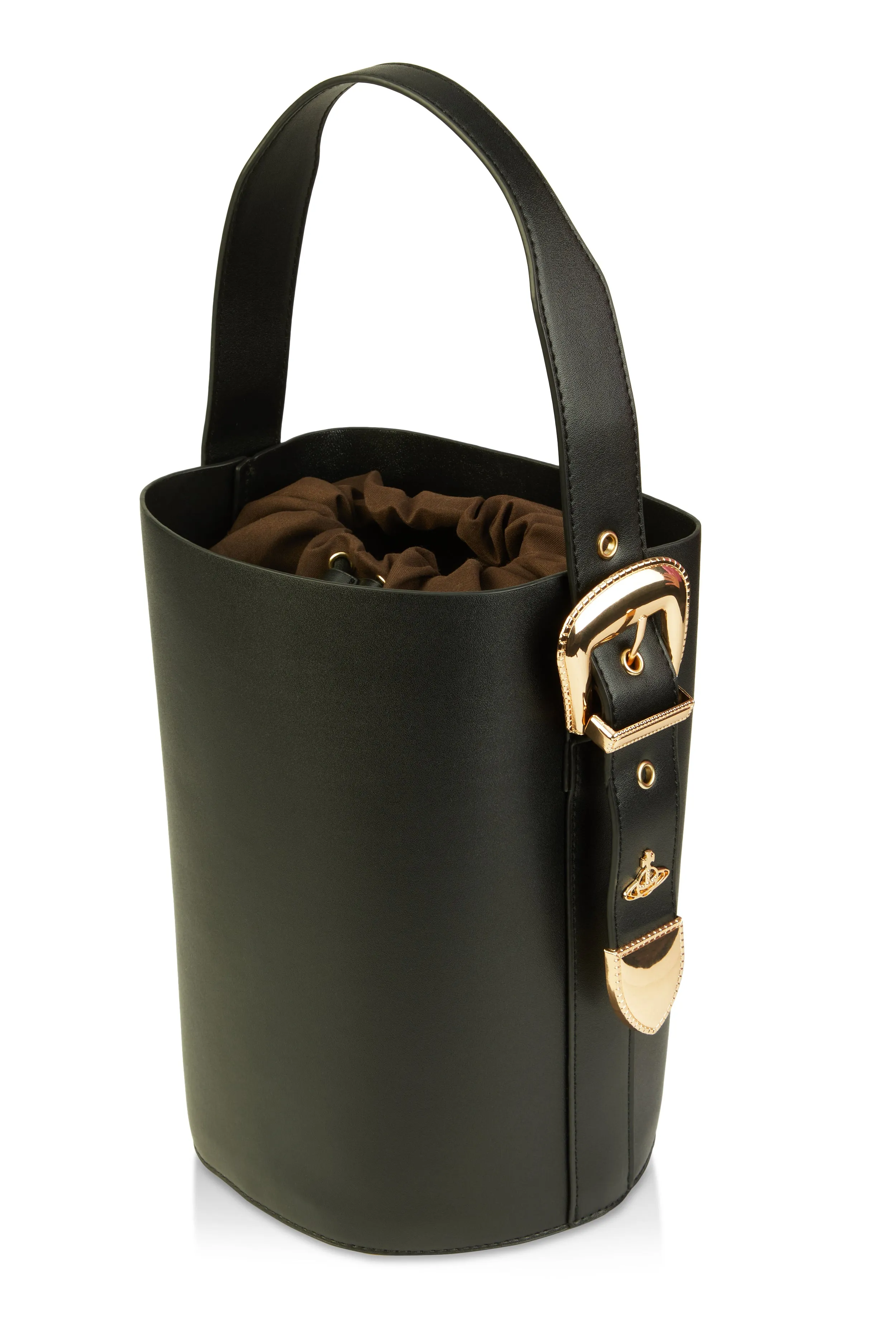 Side Buckle Bucket Handbag sold by Rainbow product image thumbnail 3
