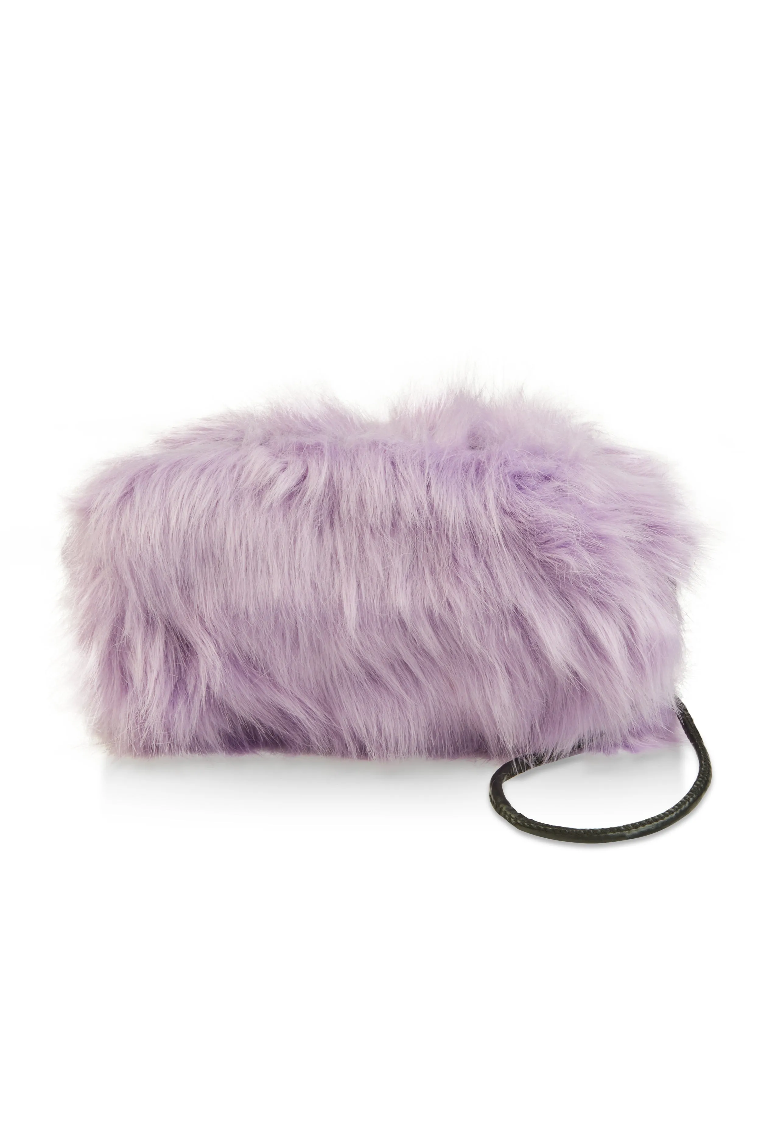 Faux Fur Muff Crossbody Bag sold by Rainbow product image thumbnail 3