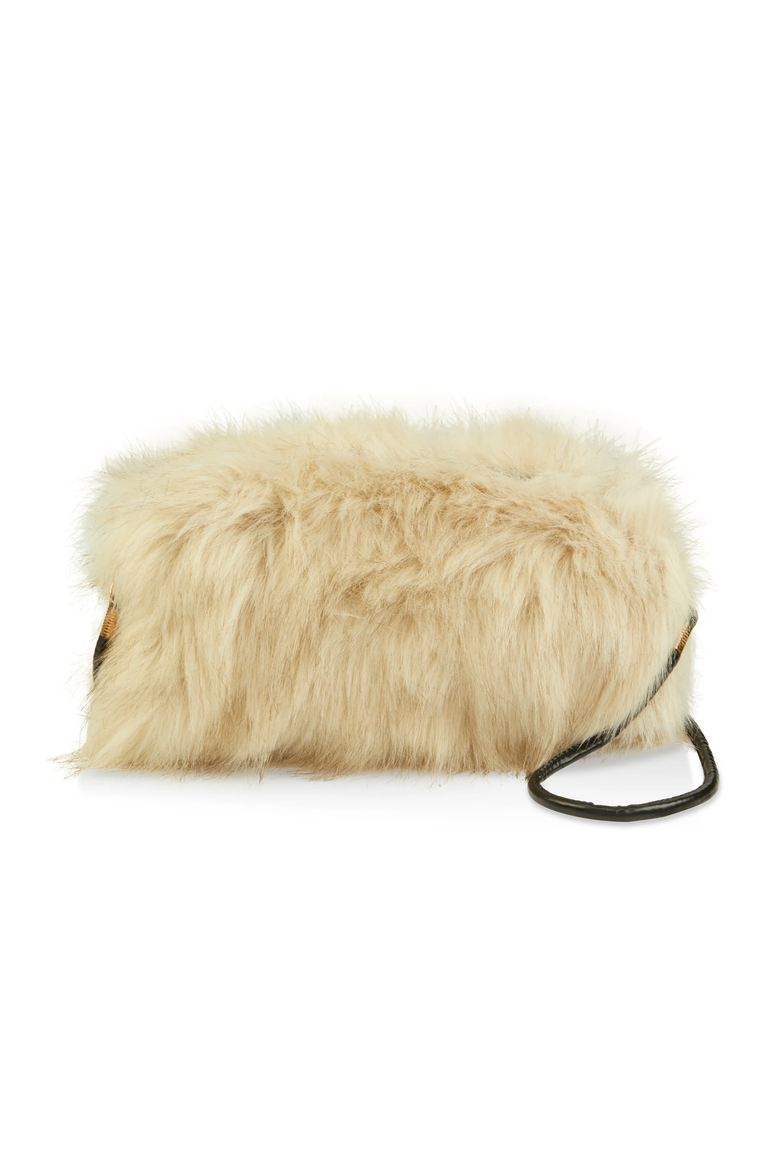 Faux Fur Muff Crossbody Bag sold by Rainbow product image thumbnail 3