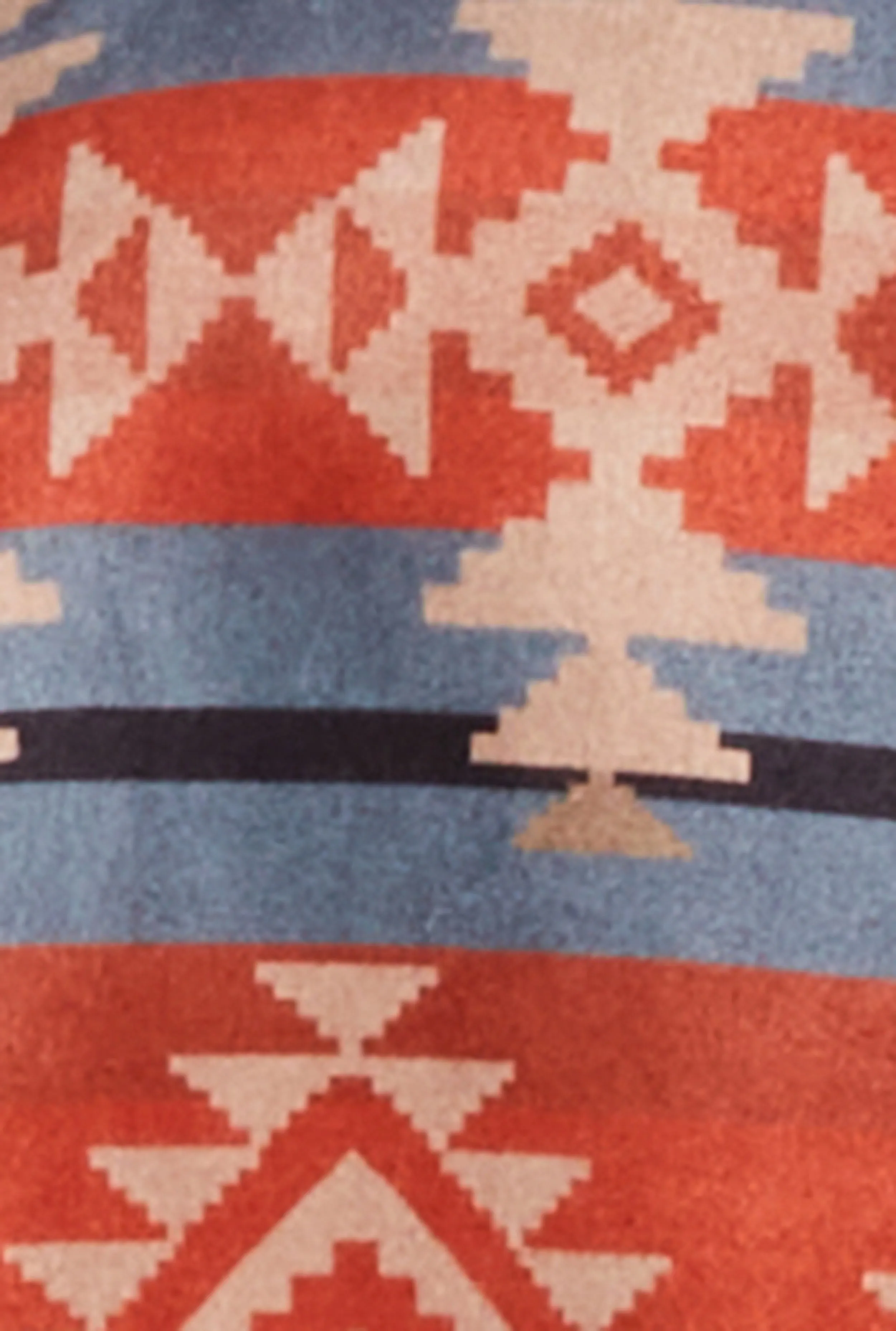 Aztec Print Fringe Poncho sold by Rainbow product image thumbnail 4
