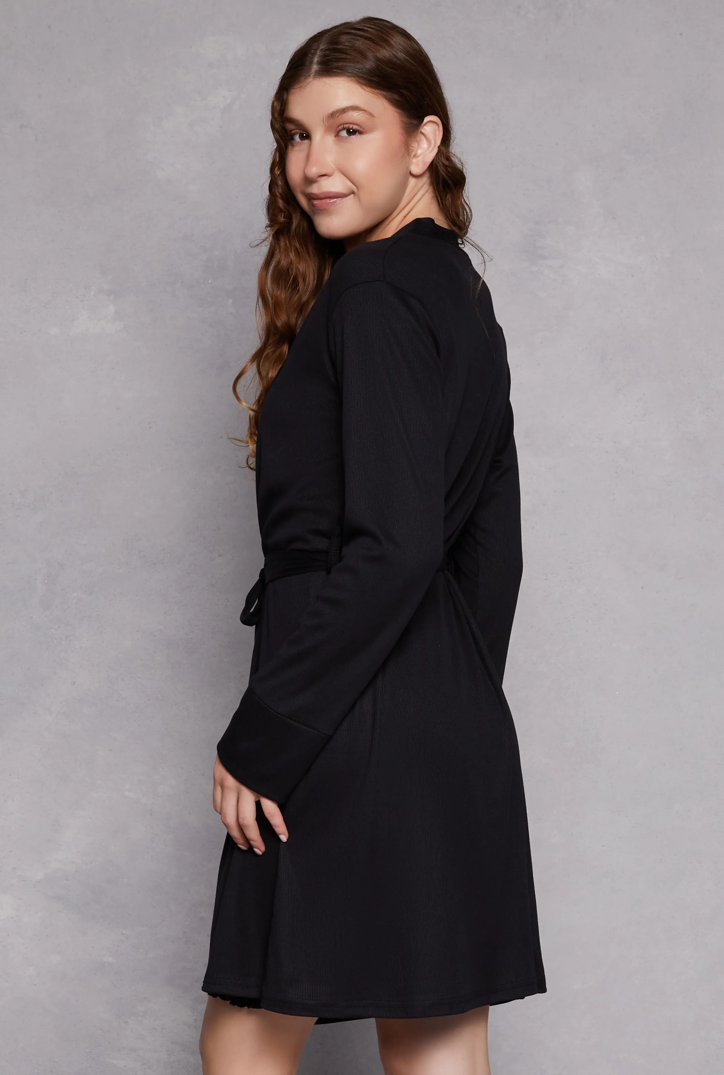 Ribbed Cami Nightgown with Robe sold by Rainbow product image thumbnail 2