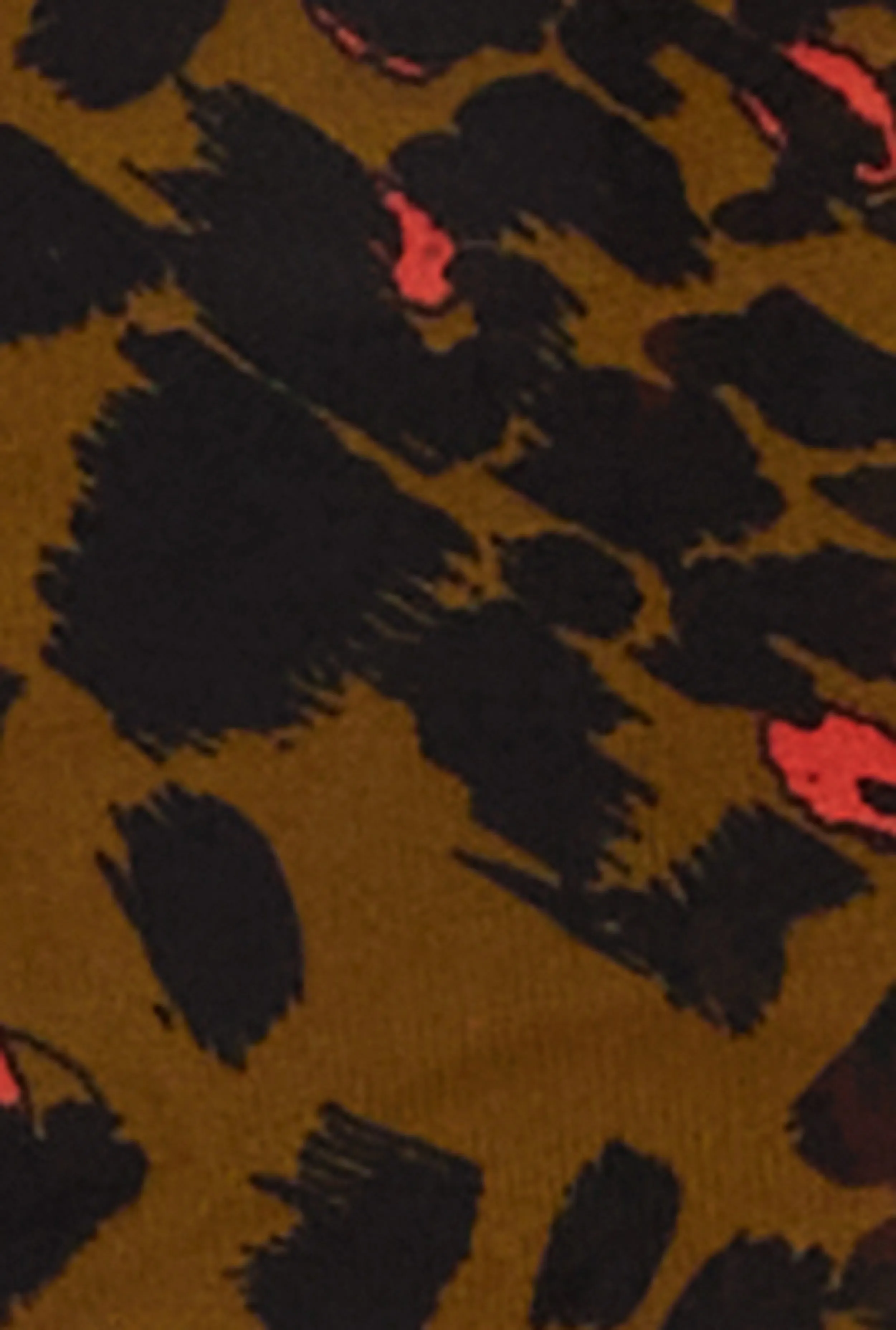 Plus Size Animal Print Tie Waist Top sold by Rainbow product image thumbnail 4