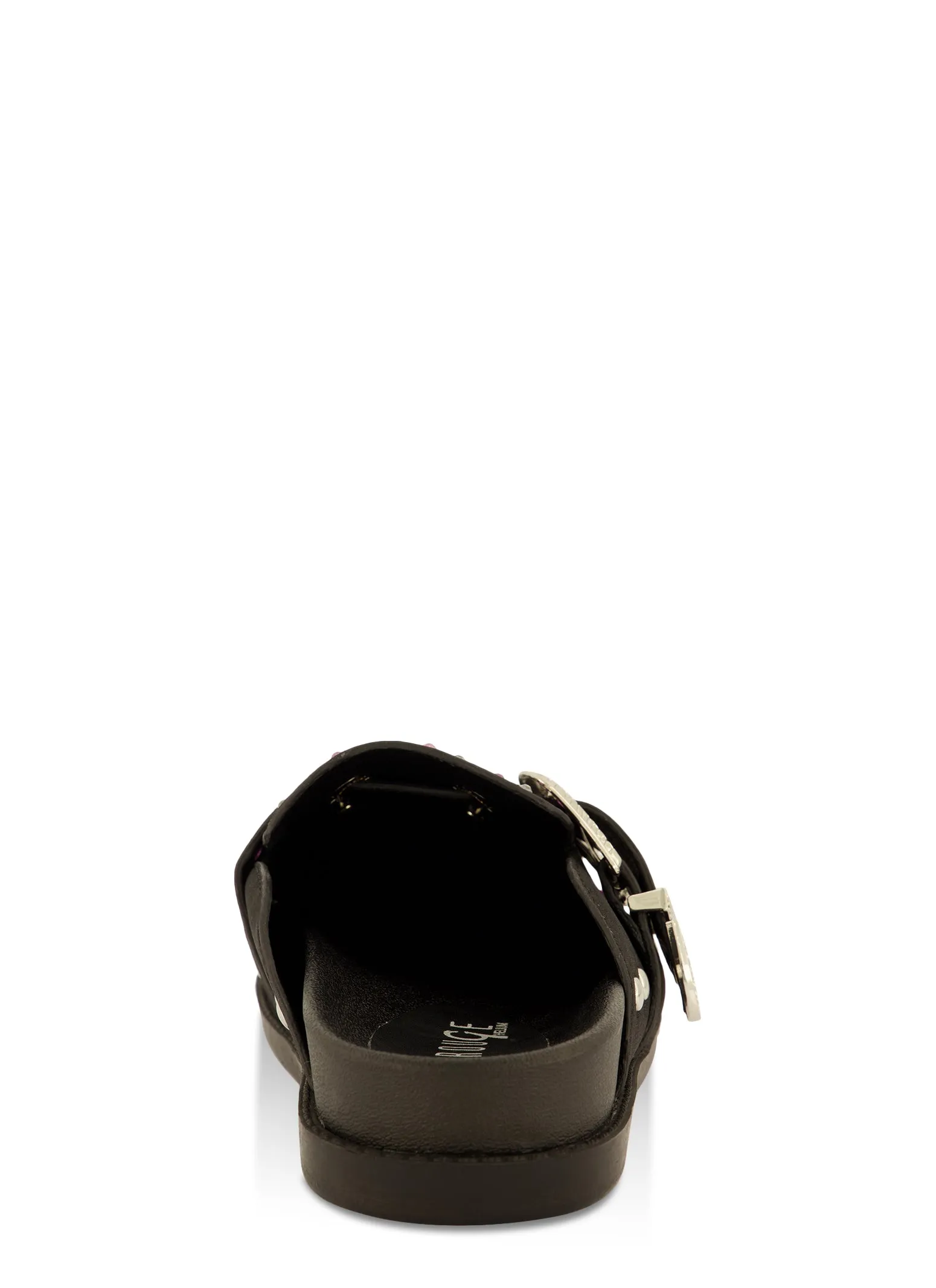 Rhinestone Studded Buckle Clogs sold by Rainbow product image thumbnail 3