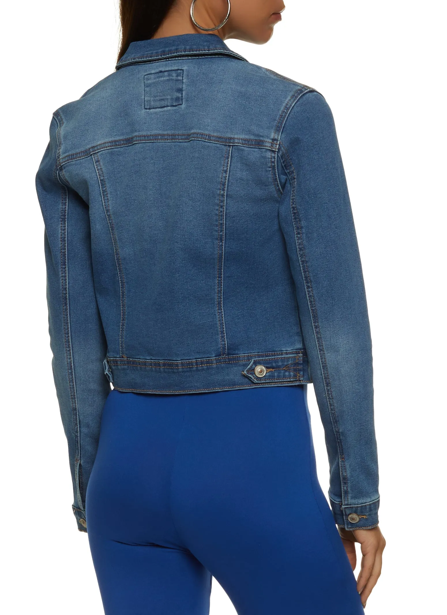 WAX Stone Wash Denim Jacket sold by Rainbow product image thumbnail 2