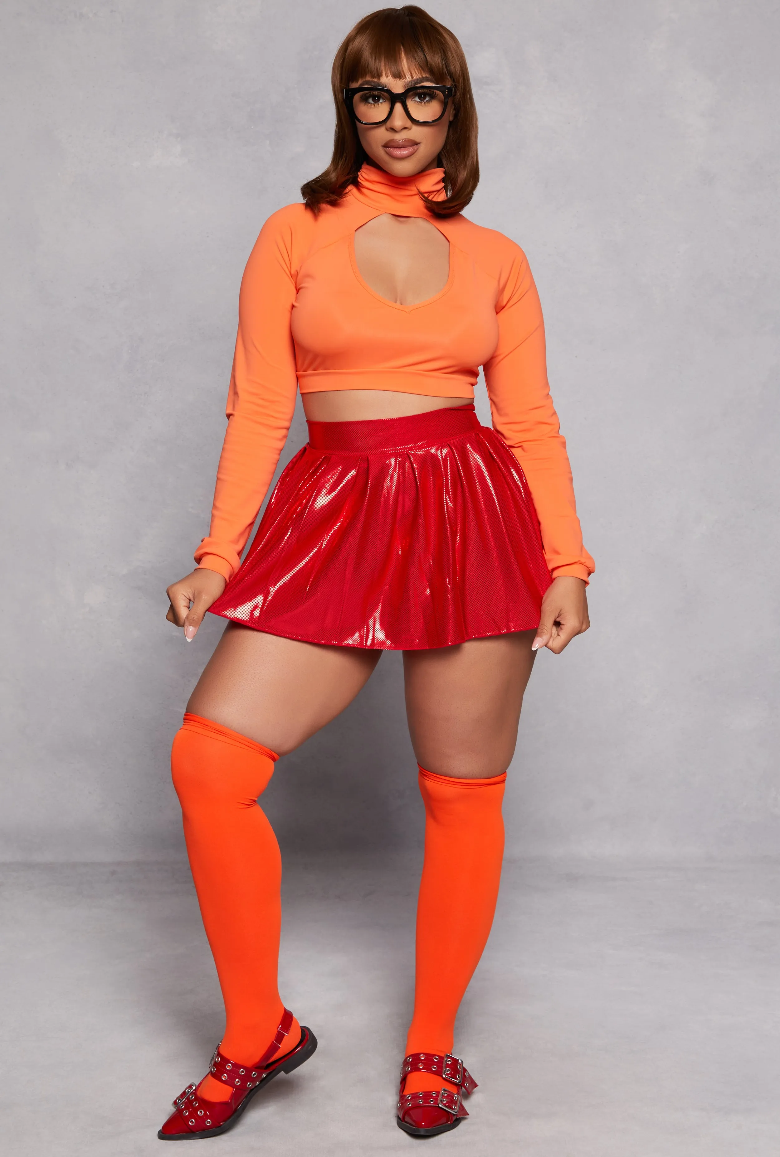 Sexy Smarty Detective Costume with Wig sold by Rainbow product image thumbnail 2