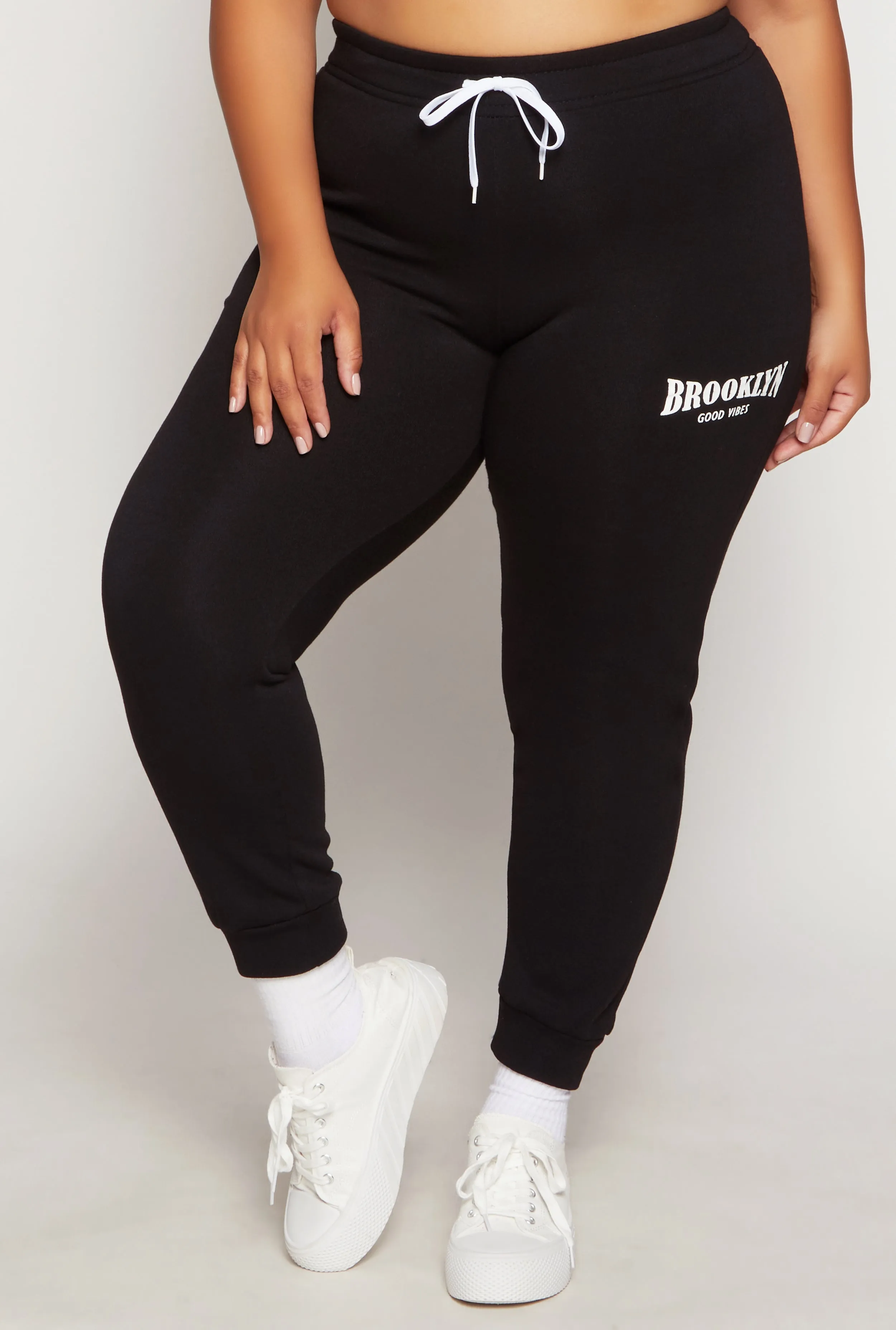 Plus Size Fleece Brooklyn Joggers sold by Rainbow product image thumbnail 2