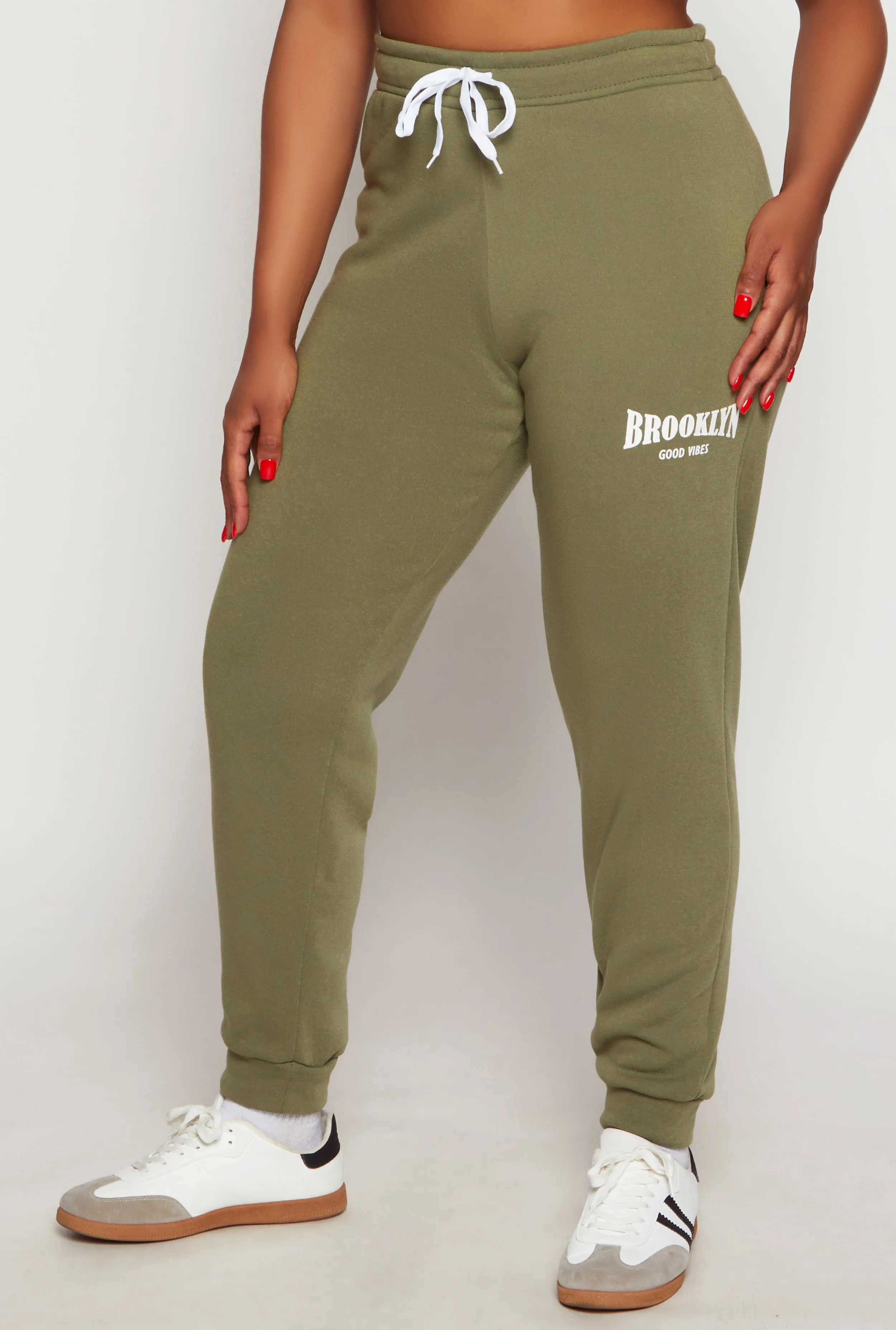 Plus Size Fleece Brooklyn Joggers sold by Rainbow product image thumbnail 2
