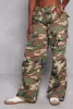 Almost Famous Camouflage Wide Leg Cargo Pants sold by Rainbow