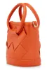 Faux Leather Woven Top Handle Crossbody Handbag sold by Rainbow