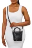 Faux Leather Woven Top Handle Crossbody Handbag sold by Rainbow