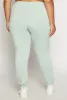 Plus Size Fleece Lined Drawstring Sweatpants sold by Rainbow