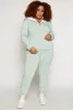 Plus Size Fleece Lined Drawstring Sweatpants sold by Rainbow