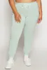 Plus Size Fleece Lined Drawstring Sweatpants sold by Rainbow