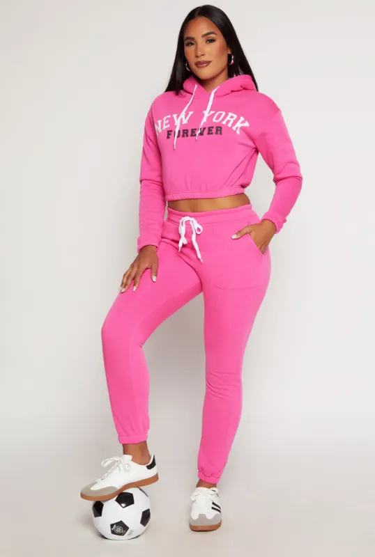 Fleece Lined Drawstring Sweatpants sold by Rainbow