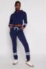 Fleece Lined Varsity Stripe Sweatpants sold by Rainbow