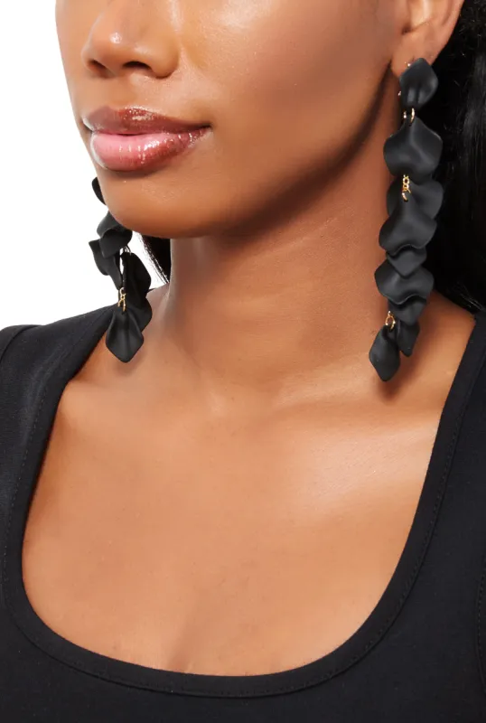 Petal Drop Earrings sold by Rainbow
