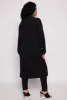 Plus Size Ribbed Knit Long Sleeve Duster sold by Rainbow