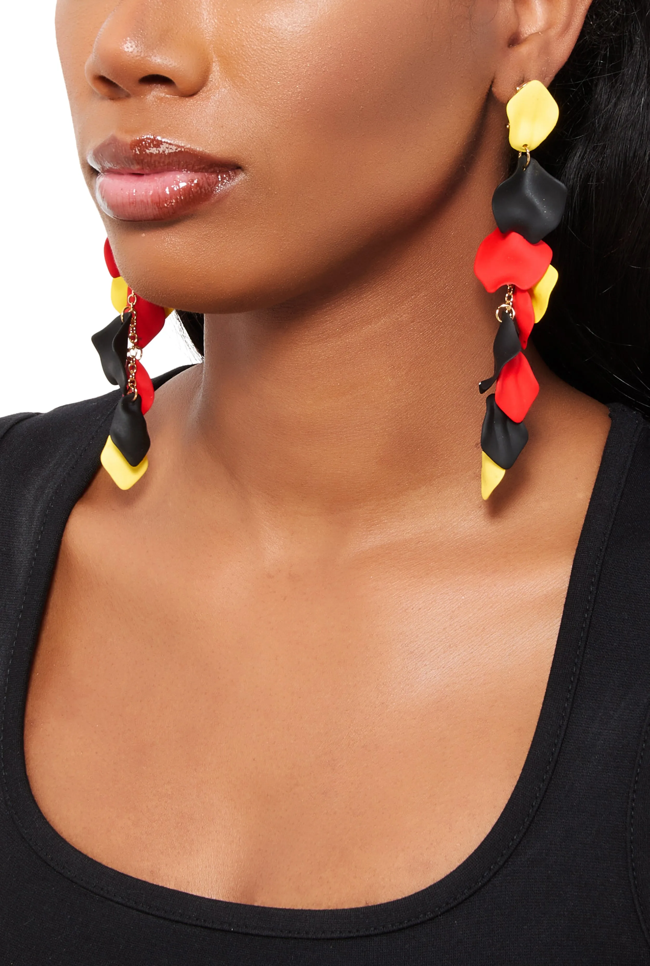 Petal Drop Earrings sold by Rainbow