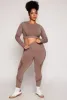 Plus Size Seamless Laser Cut Active Top sold by Rainbow