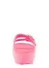 Double Buckled Band Slide Sandals sold by Rainbow